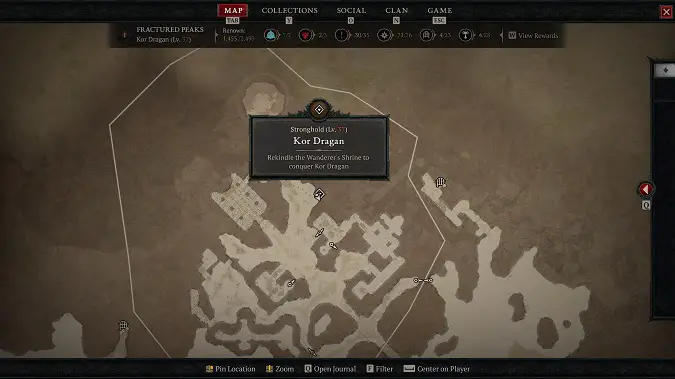 Diablo 4 Strongholds Kor Dragan